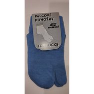 Palcové Ponožky Tmavě Modré XL (45-47)