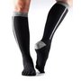 ZOE KOMPRESNÍ PRSTOVÉ PODKOLENKY TOESOX BLACK S